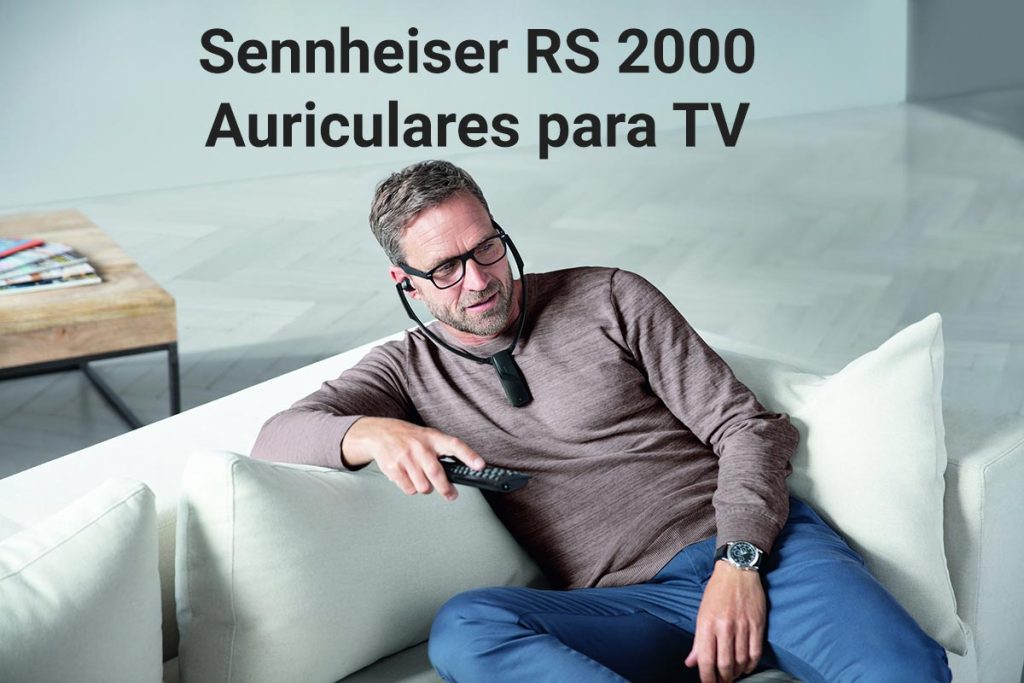 Sennheiser RS 2000 excelentes cascos para TV